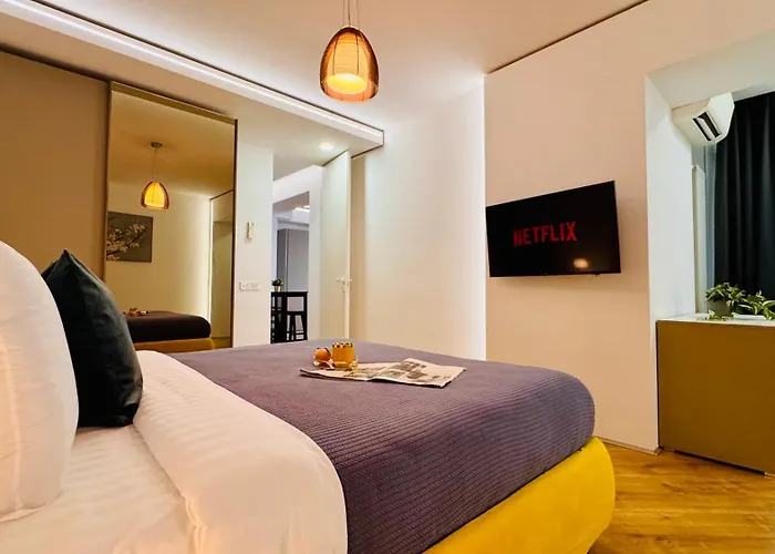 Premium Urban - Light Filled 1br With Balcony Apartmán Bukurešť